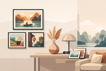 Vietnam Photography Wall Art for Refined Interiors