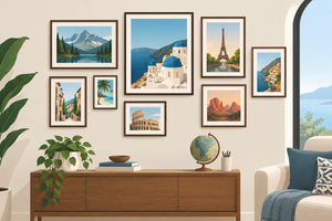 How to Create a Travel Gallery Wall With Presence