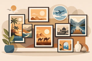 7 Travel Wall Art Trends Shaping Interiors - Sylvere Clerempuy Photography