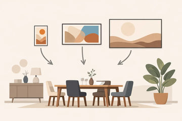 What Size Wall Art for Dining Room?