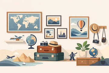 11 Best Travel Inspired Wall Decor Ideas