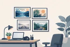 Best Photographic Art for Home Office Walls