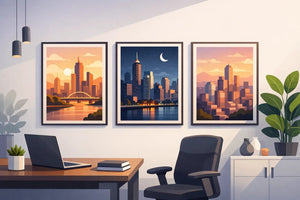 Best Cityscape Wall Art for Office Spaces - Sylvere Clerempuy Photography