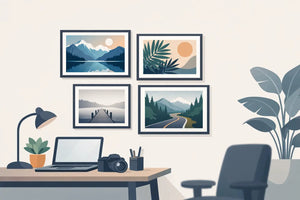 Best Photographic Art for Home Office Walls - Sylvere Clerempuy Photography