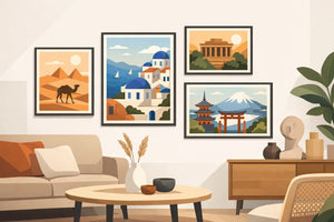 Best Travel Wall Art Styles for Cultured Interiors - Sylvere Clerempuy Photography