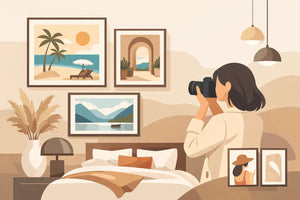 Boutique Hotel Photography Wall Art Example Ideas - Sylvere Clerempuy Photography
