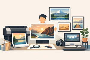 Large Format Photography Prints at Home