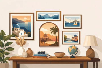 Destination Wall Art Styling Guide for Collected Homes - Sylvere Clerempuy Photography