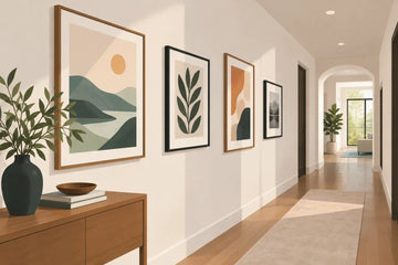 How to Build a Hallway Art Collection That Lasts - Sylvere Clerempuy Photography