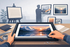 How to Frame Large Photography Prints - Sylvere Clerempuy Photography