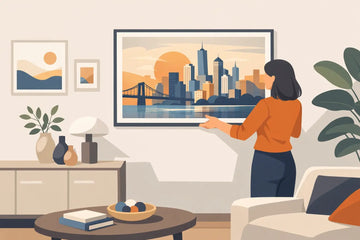 How to Style Cityscape Wall Art With Intention - Sylvere Clerempuy Photography