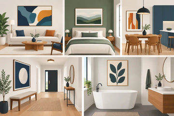 Residential Art Installation, Room by Room - Sylvere Clerempuy Photography