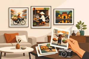 Vietnam Street Photography Prints for Interiors - Sylvere Clerempuy Photography