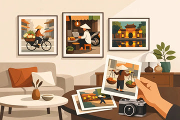 Vietnam Street Photography Prints for Interiors - Sylvere Clerempuy Photography