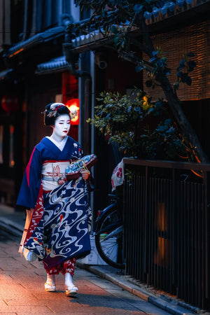 Grace in Gion Twilight - Fine Art Photography by Sylvere Clerempuy Photography