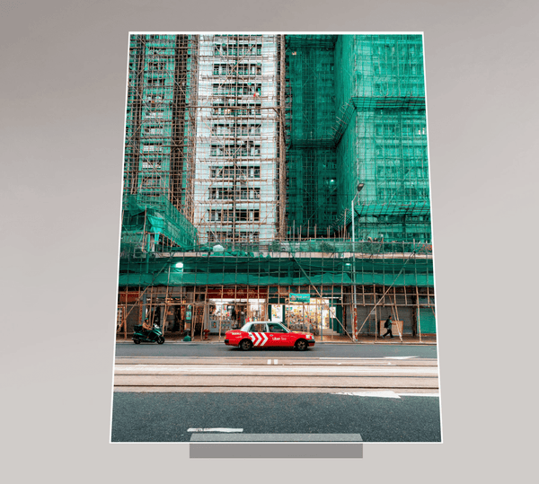 Scaffold Symphony - Fine Art Photography by Sylvere Clerempuy Photography
