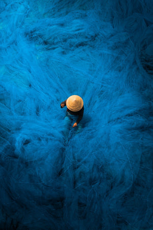 Weaver of the Azure Sea - Fine Art Photography by Sylvere Clerempuy Photography