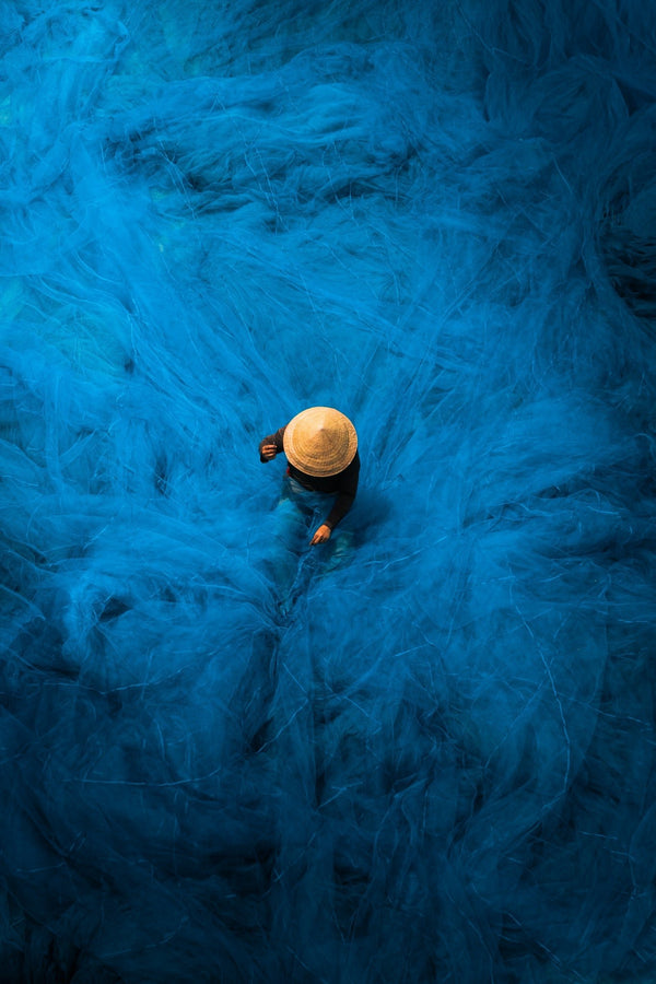 Weaver of the Azure Sea - Fine Art Photography by Sylvere Clerempuy Photography