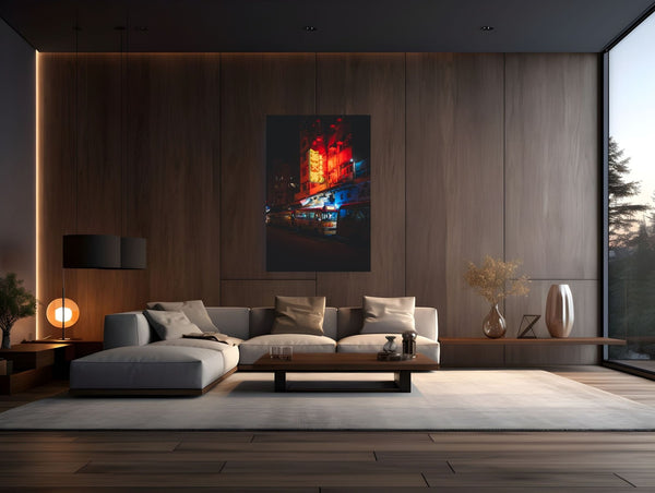 Crimson Rhythm of Kowloon - Fine Art Photography by Sylvere Clerempuy Photography