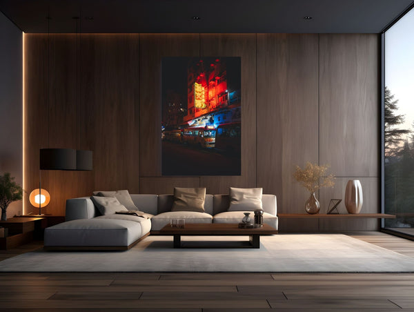 Crimson Rhythm of Kowloon - Fine Art Photography by Sylvere Clerempuy Photography