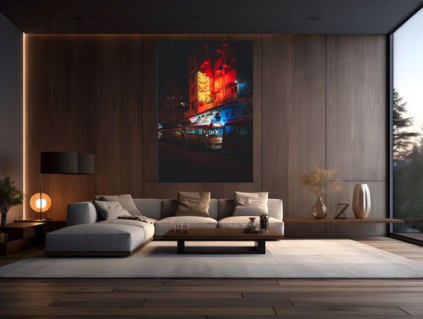 Crimson Rhythm of Kowloon - Fine Art Photography by Sylvere Clerempuy Photography