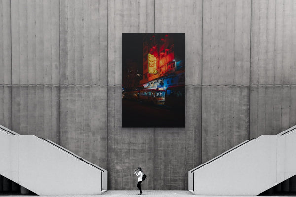 Crimson Rhythm of Kowloon - Fine Art Photography by Sylvere Clerempuy Photography