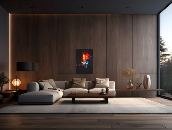 Crimson Rhythm of Kowloon - Fine Art Photography by Sylvere Clerempuy Photography