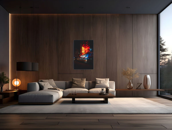 Crimson Rhythm of Kowloon - Fine Art Photography by Sylvere Clerempuy Photography