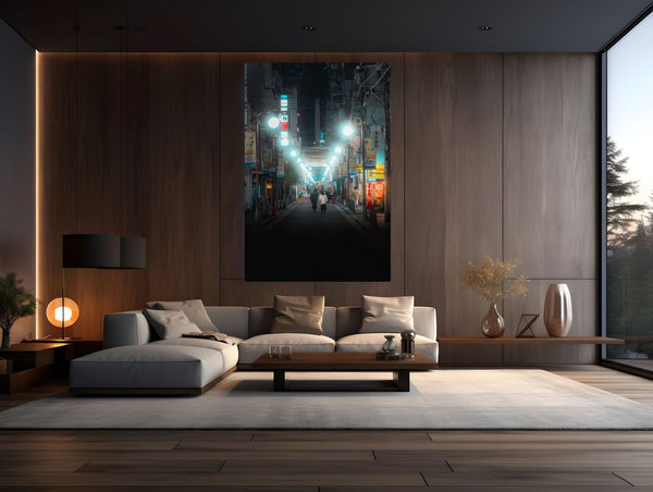 Luminous Echoes of Osaka - Fine Art Photography by Sylvere Clerempuy Photography