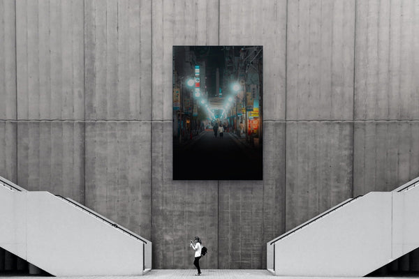 Luminous Echoes of Osaka - Fine Art Photography by Sylvere Clerempuy Photography