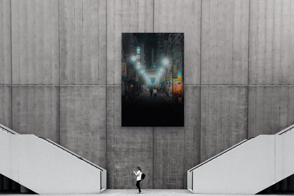 Luminous Echoes of Osaka - Fine Art Photography by Sylvere Clerempuy Photography