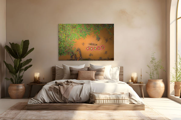 Mekong Circles of Bloom - Fine Art Photography by Sylvere Clerempuy Photography