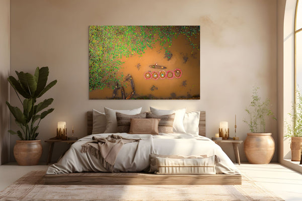 Mekong Circles of Bloom - Fine Art Photography by Sylvere Clerempuy Photography