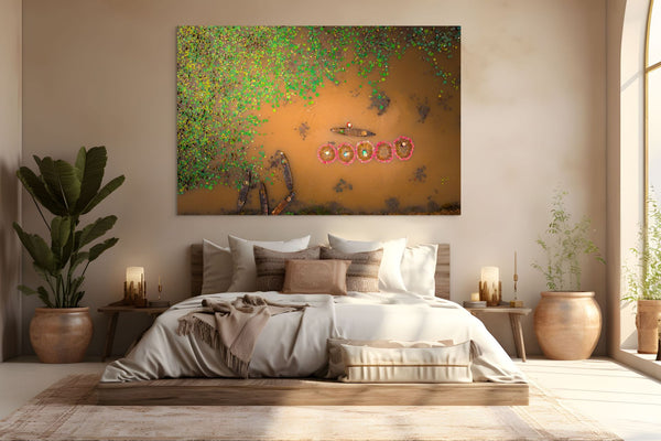 Mekong Circles of Bloom - Fine Art Photography by Sylvere Clerempuy Photography