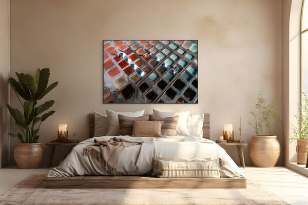 Salt Pyramids and Rust Pools - Fine Art Photography by Sylvere Clerempuy Photography