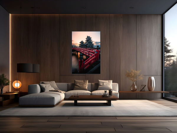 The Vermilion Path to Matsumoto - Fine Art Photography by Sylvere Clerempuy Photography