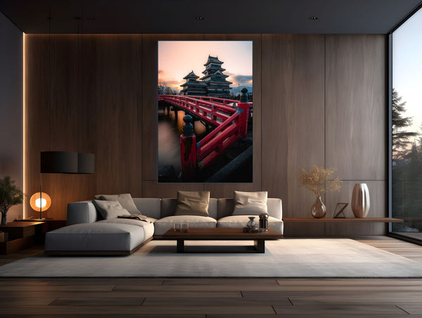 The Vermilion Path to Matsumoto - Fine Art Photography by Sylvere Clerempuy Photography