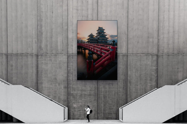 The Vermilion Path to Matsumoto - Fine Art Photography by Sylvere Clerempuy Photography
